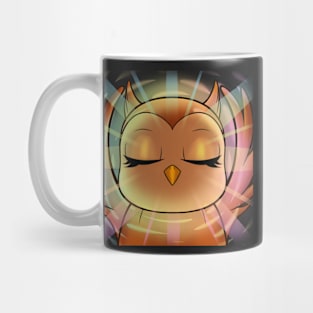 hedwid 1.5 Years Rainbow Enlightened Owl Mug